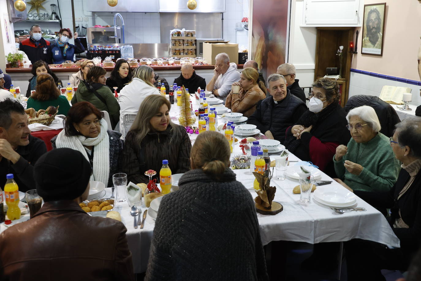 Una Nochebuena mucho mejor gracias al Comedor de los Pobres