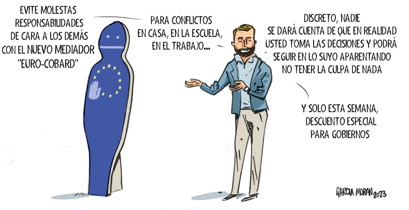 La viñeta de Morán