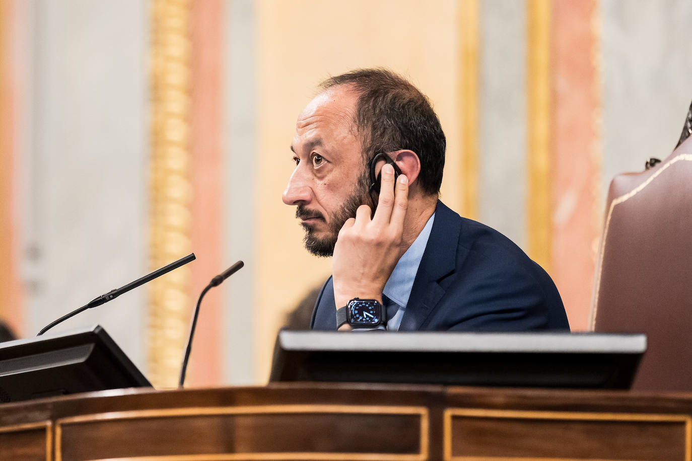 El vicepresidente del Congreso, Alfonso Rodríguez Gómez de Celis