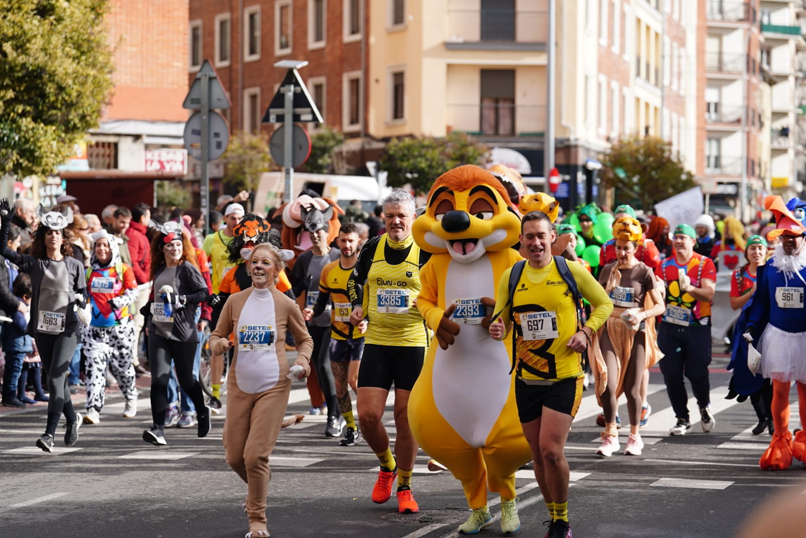 Las fotos más simpáticas de la San Silvestre Salmantina 2023