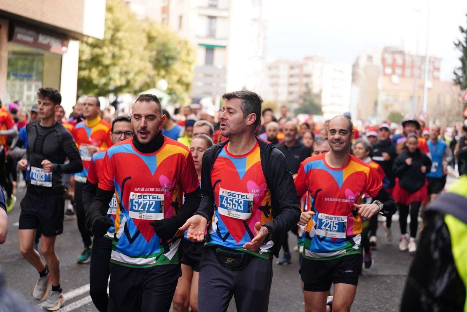 Las fotos más simpáticas de la San Silvestre Salmantina 2023