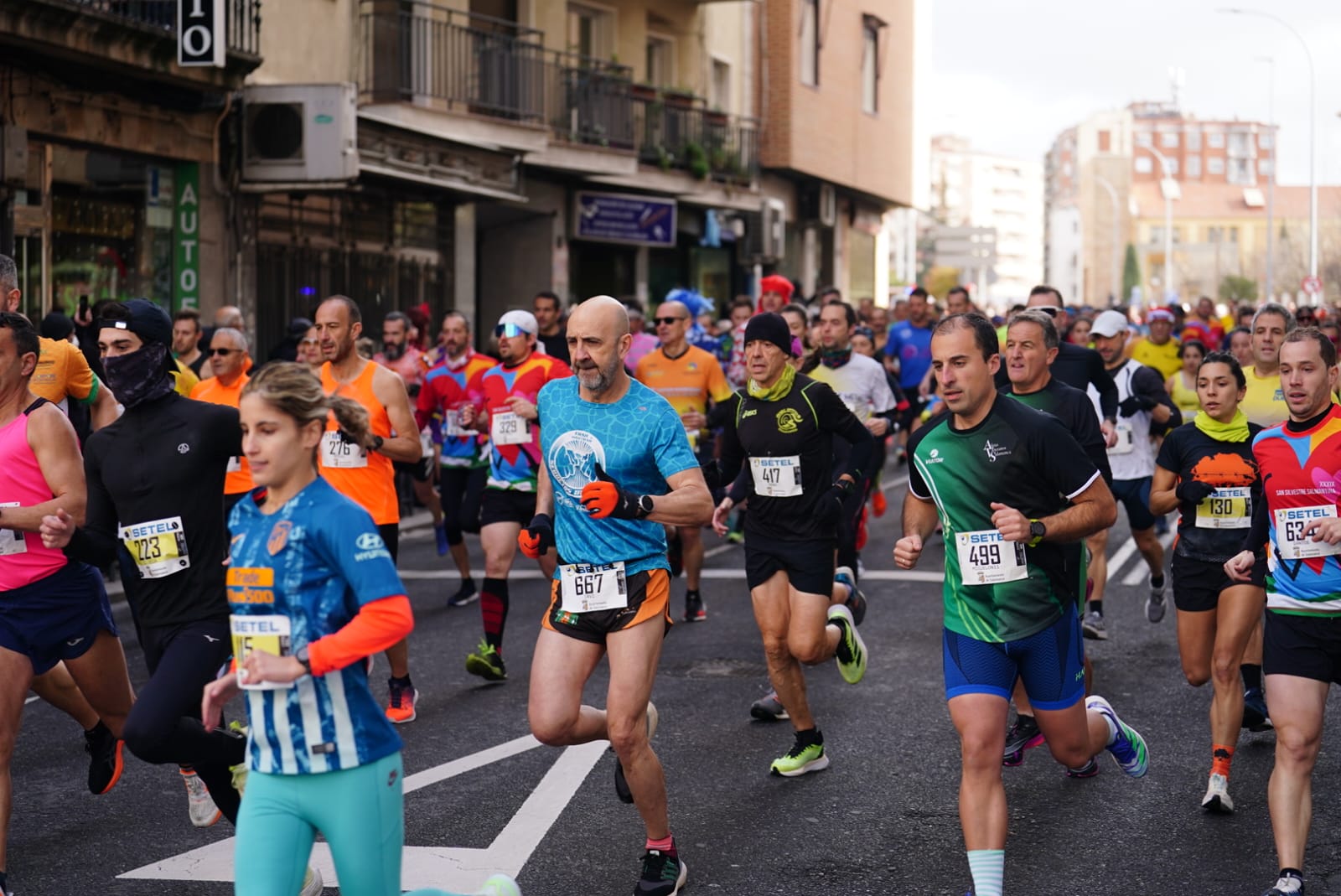 Las fotos más simpáticas de la San Silvestre Salmantina 2023