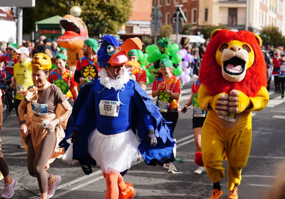 Las fotos más simpáticas de la San Silvestre Salmantina 2023