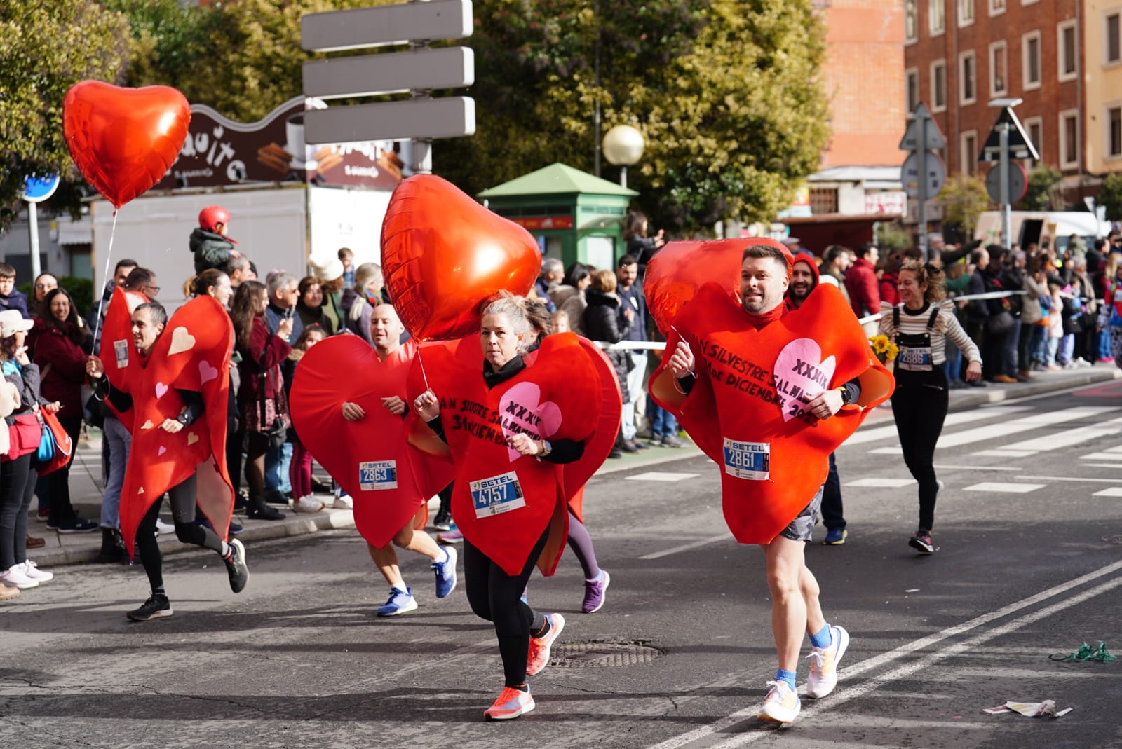 Las fotos más simpáticas de la San Silvestre Salmantina 2023