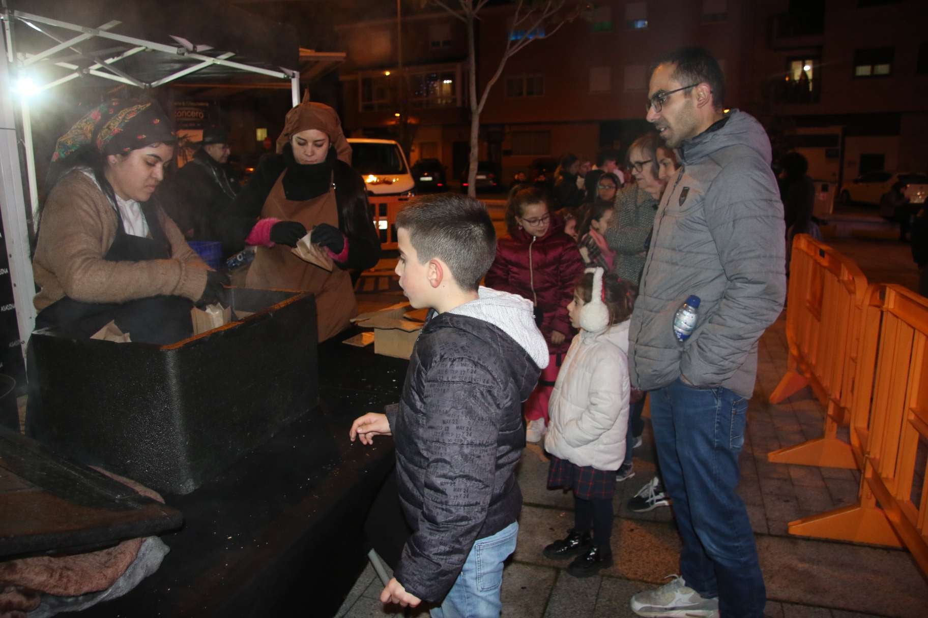 Villares disfruta de una gran castañada