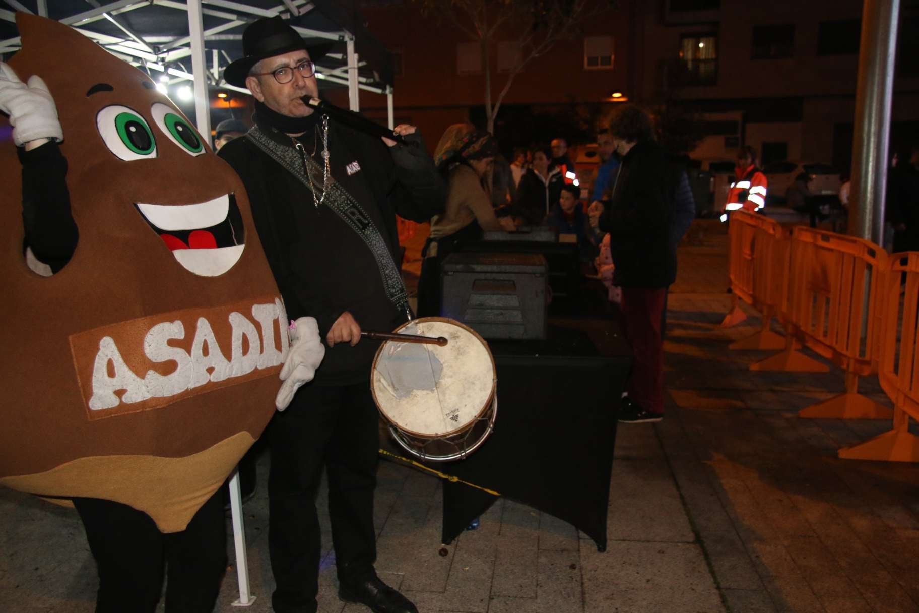 Villares disfruta de una gran castañada