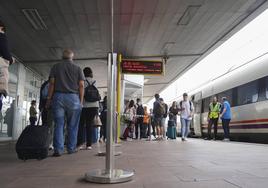 Estación de trenes de Vialia.