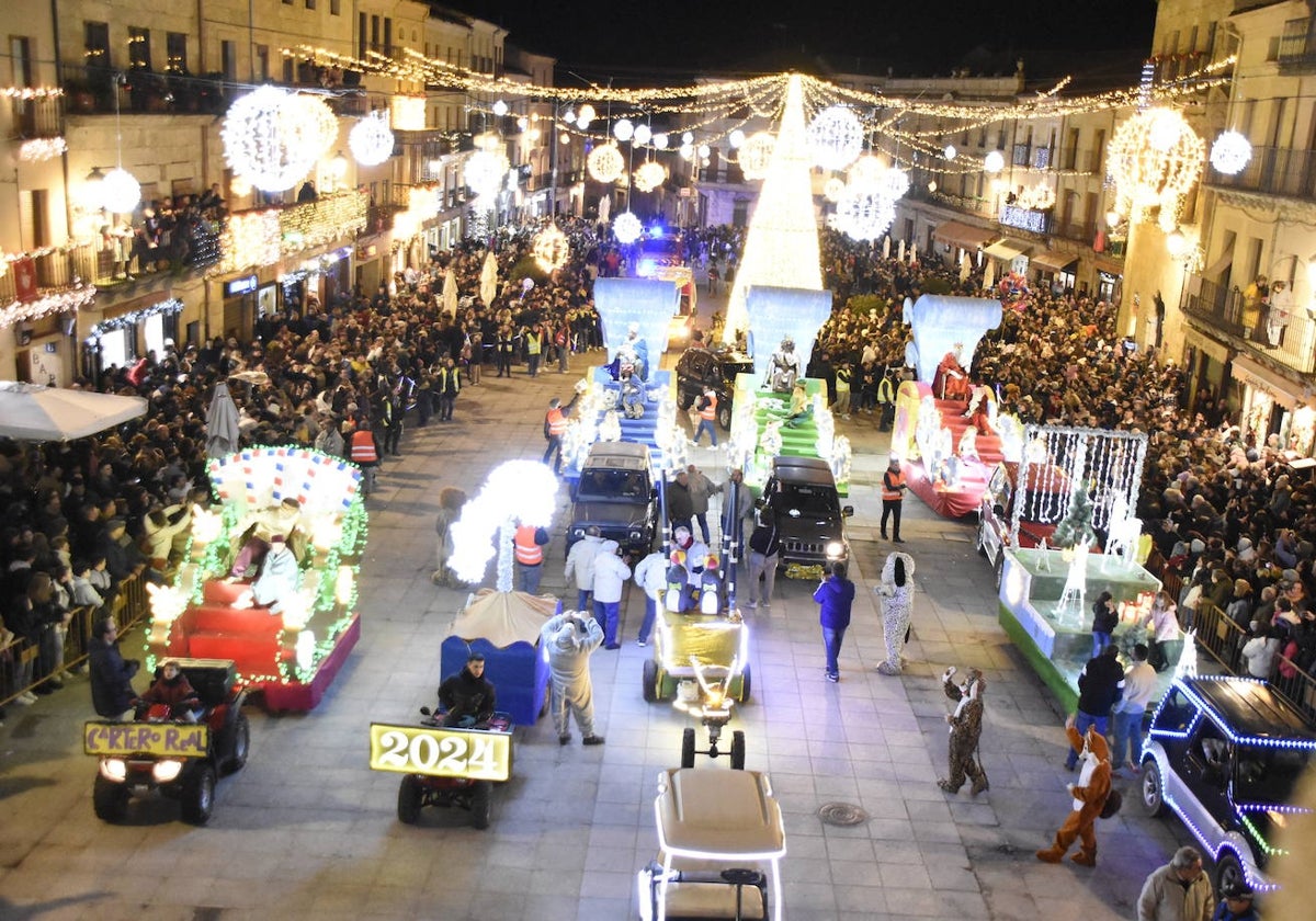 Multitudinaria y espectacular cabalgata en Ciudad Rodrigo