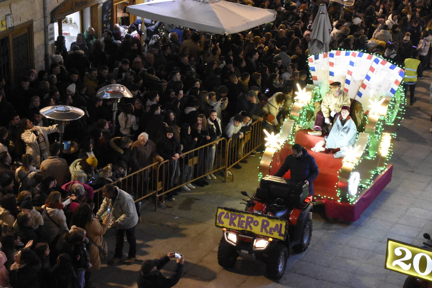 Multitudinaria y espectacular cabalgata en Ciudad Rodrigo