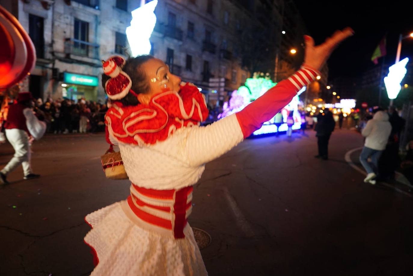 Los Reyes Magos reclaman la paz desde la Plaza Mayor de Salamanca