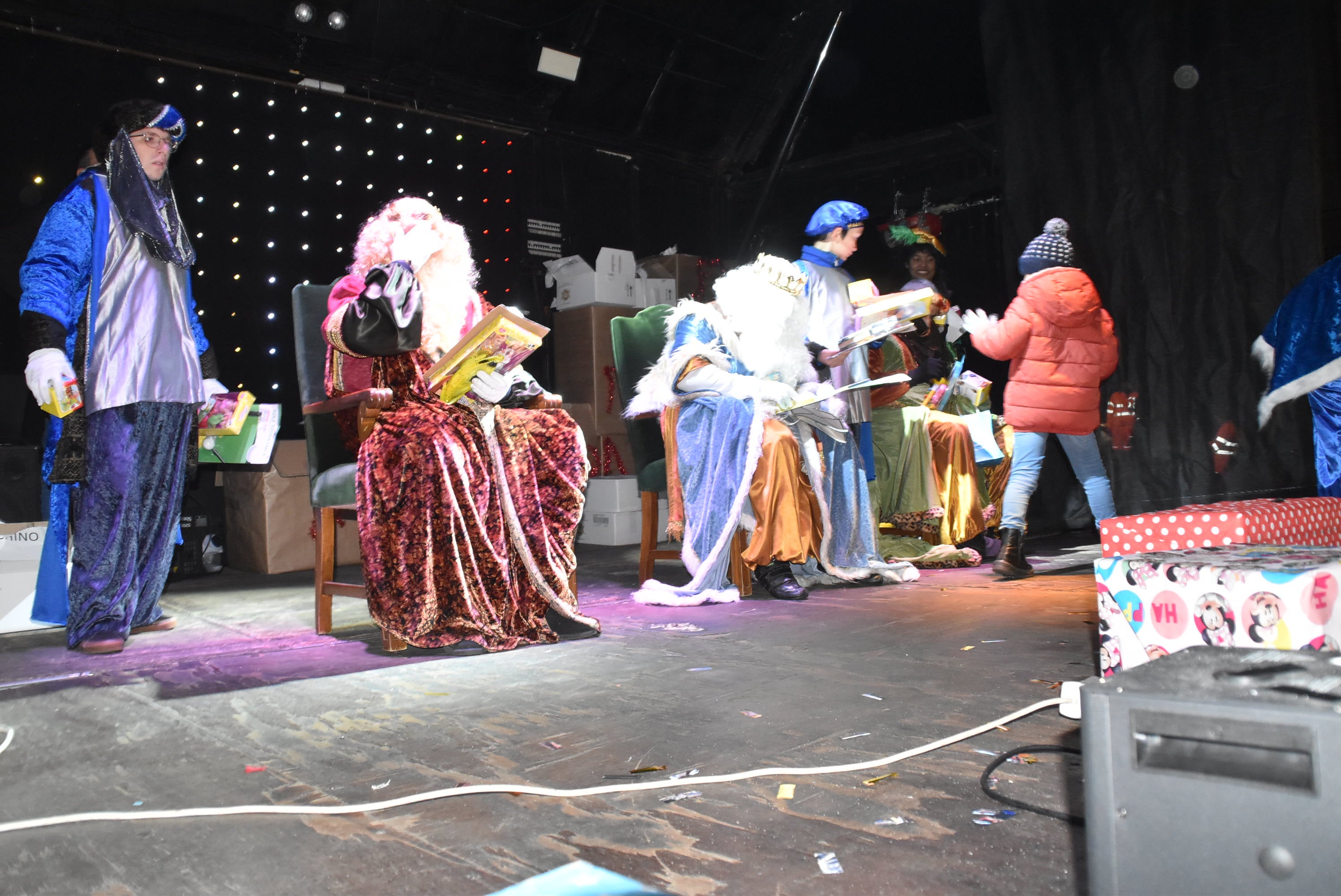 La llegada de los Reyes Magos llena las calles de Béjar