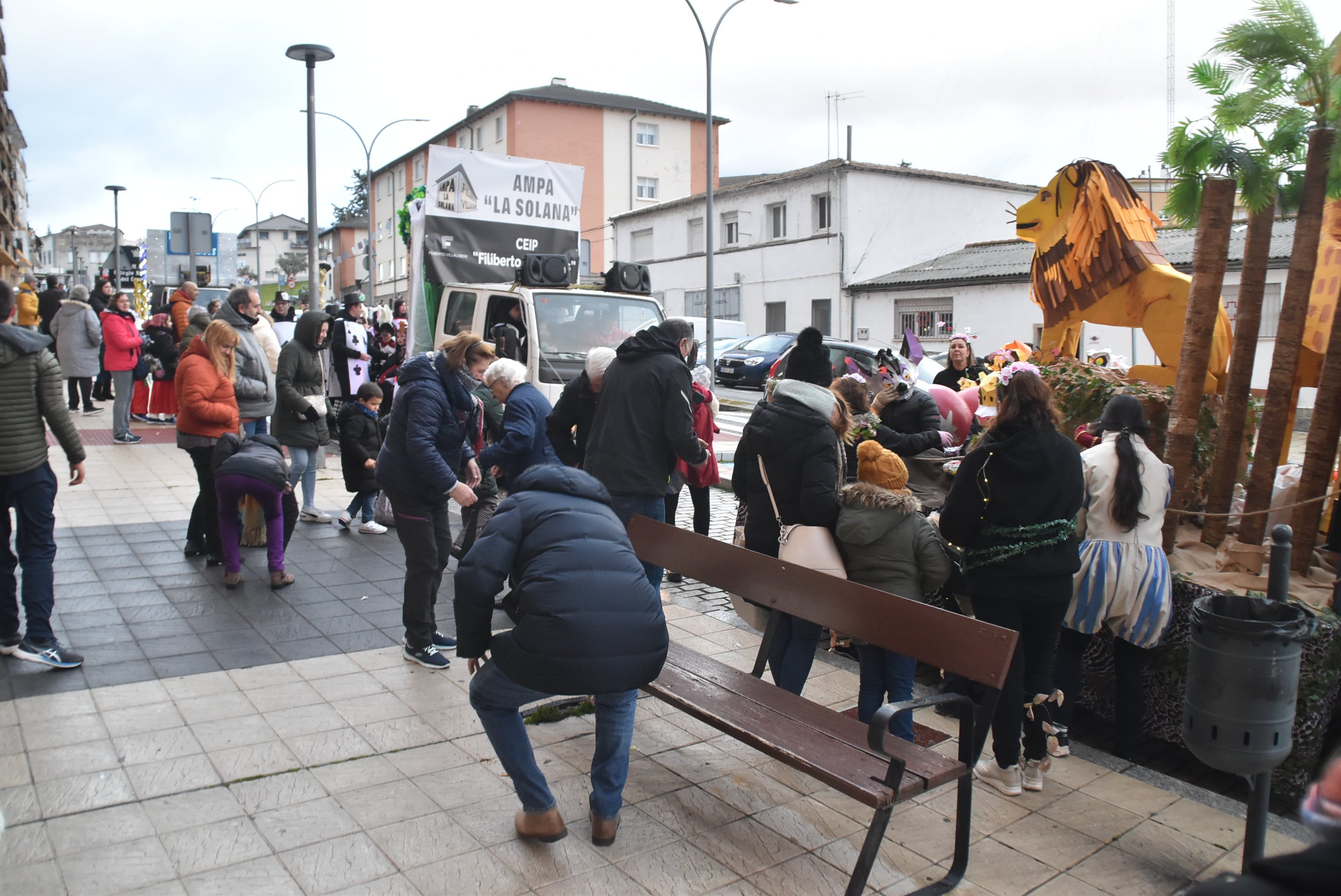 La llegada de los Reyes Magos llena las calles de Béjar