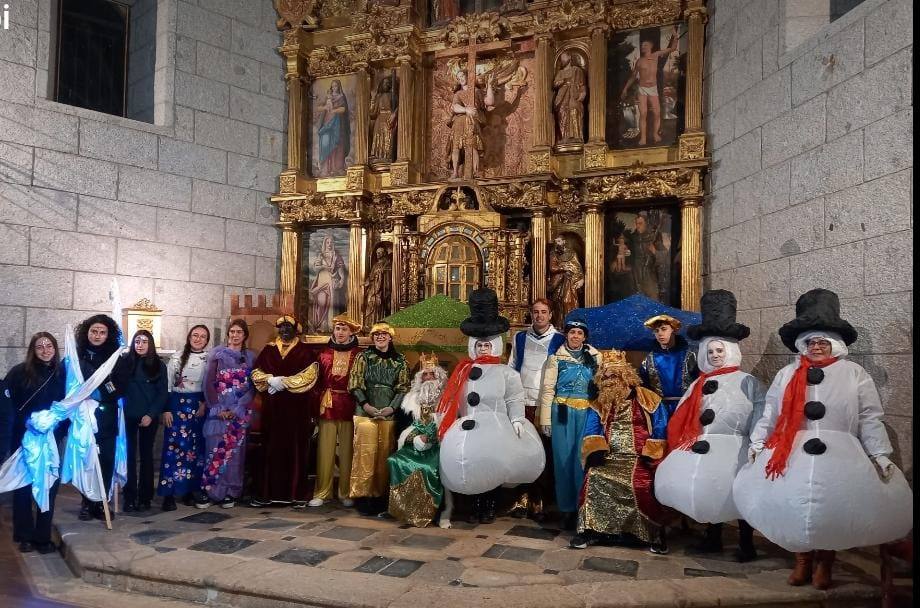 Los Reyes llegan también a Cespedosa de Tormes