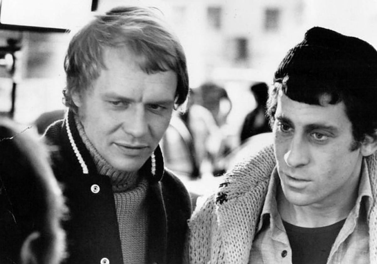 David Soul, a la izquierda, daba vida a Hutch en la serie.