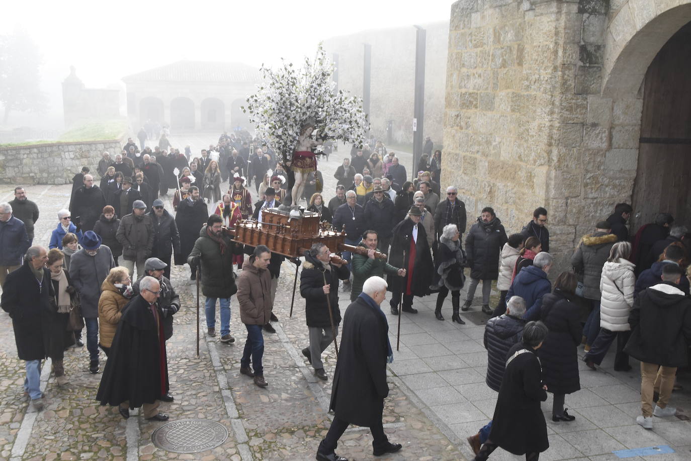 Arranca el periplo del Santo Patrón de Ciudad Rodrigo