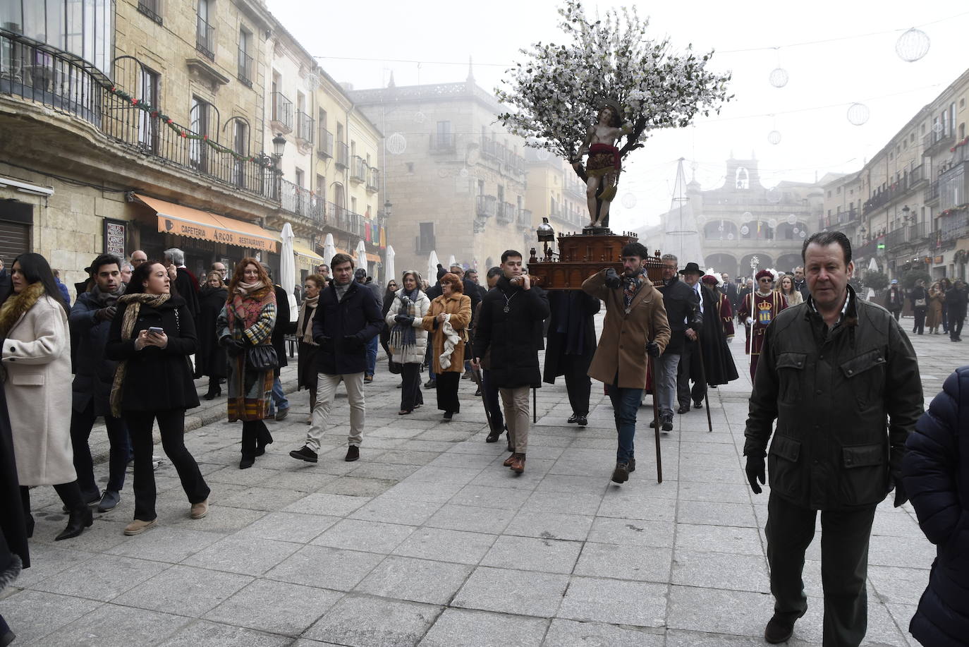 Arranca el periplo del Santo Patrón de Ciudad Rodrigo