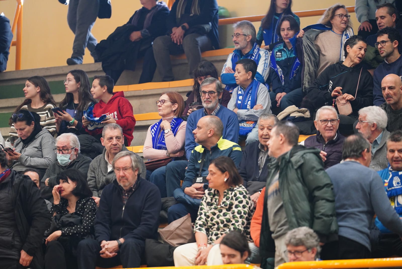 Búscate en la grada de Würzburg en el partido del Avenida contra el IDK