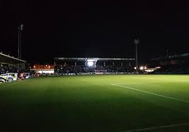 Así ha sido el apagón en el Reina Sofía durante el Unionistas-Villarreal