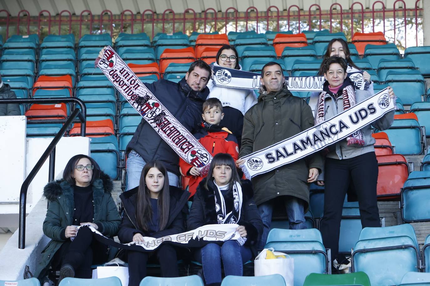 Búscate en la grada de El Helmántico en el encuentro entre Salamanca UDS y Colegios Diocesanos