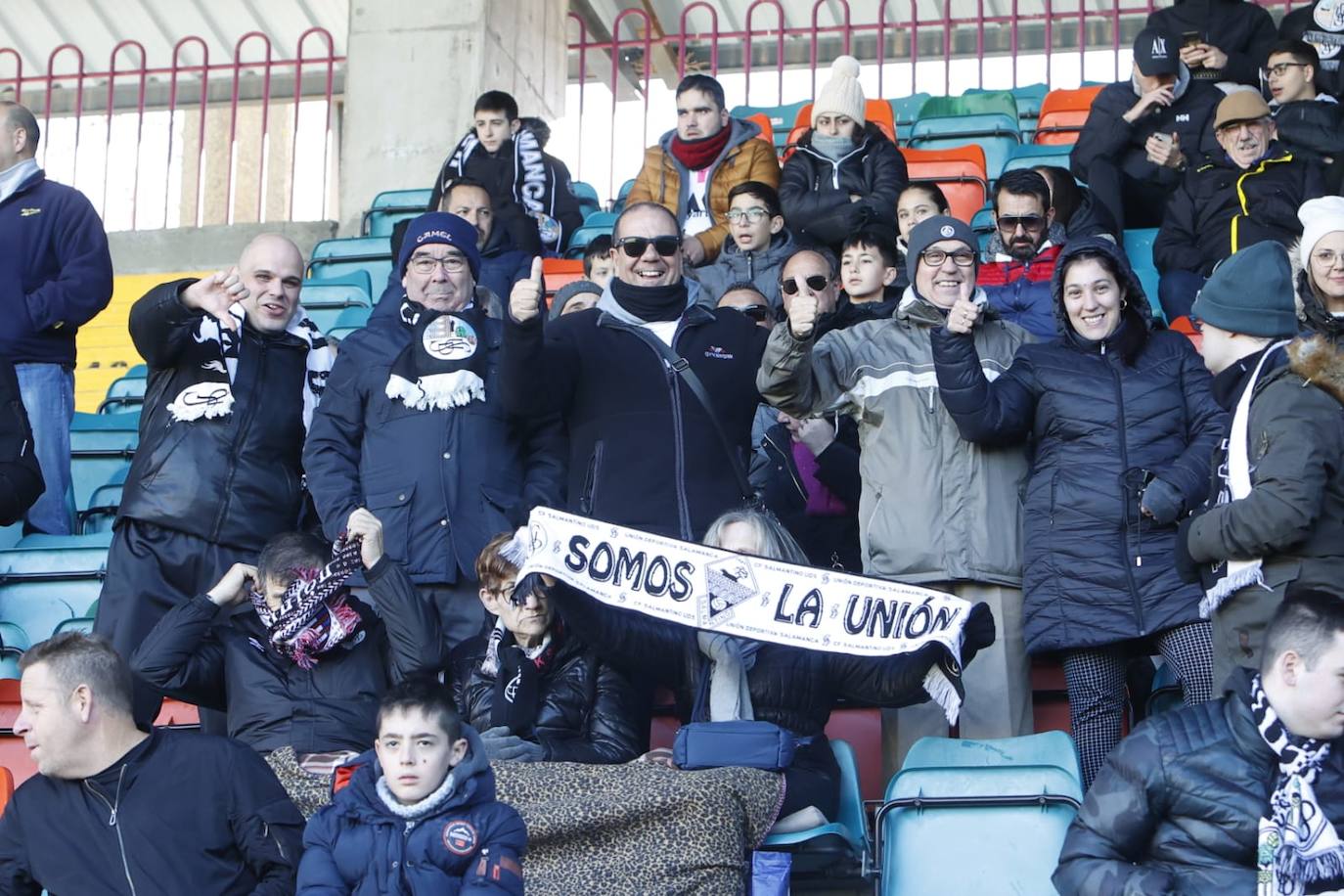 Búscate en la grada de El Helmántico en el encuentro entre Salamanca UDS y Colegios Diocesanos