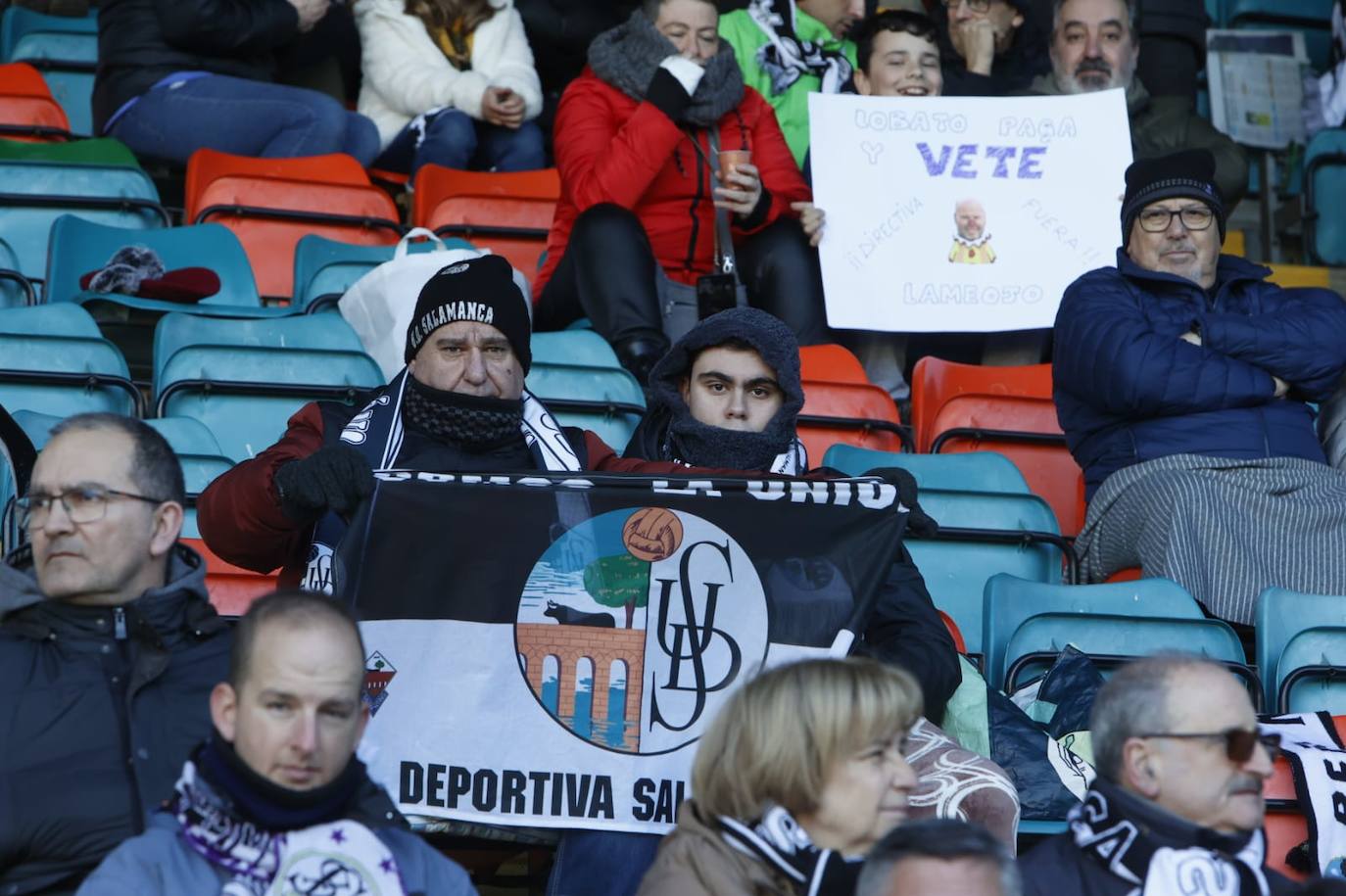 Búscate en la grada de El Helmántico en el encuentro entre Salamanca UDS y Colegios Diocesanos