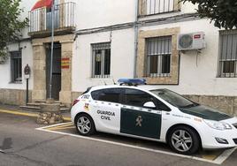 Entrada del cuartel de la Guardia Civil de Ciudad Rodrigo