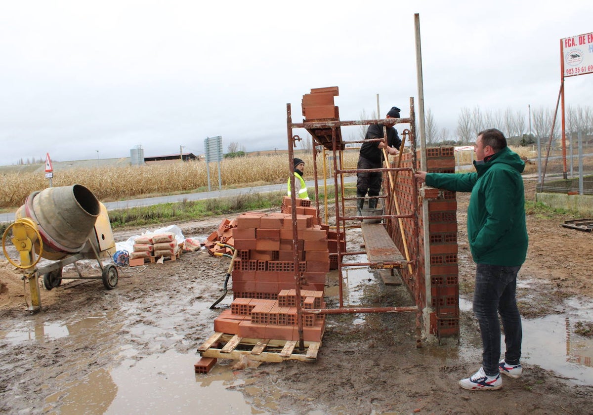 Futuro monumento a Fernando Gallego en Villoria.