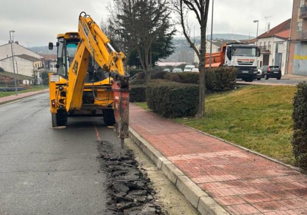 Primeros trabajos en la calle Cuatropea.