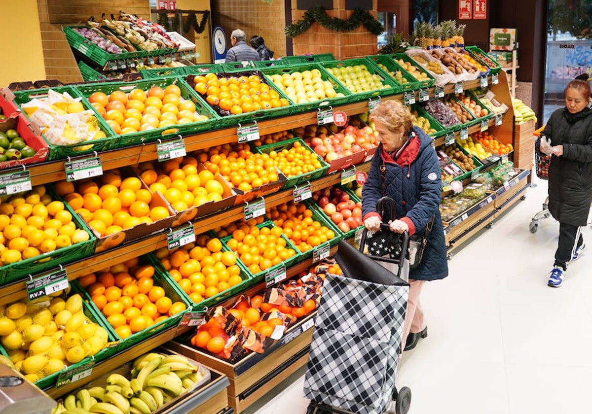 Un supermercado de Salamanca.