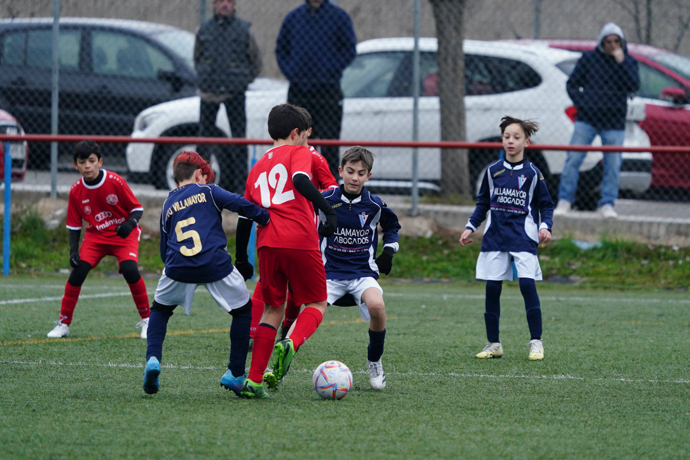 Las mejores imágenes de la jornada 11 del fútbol base en Salamanca