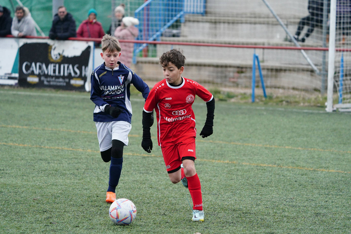 Las mejores imágenes de la jornada 11 del fútbol base en Salamanca