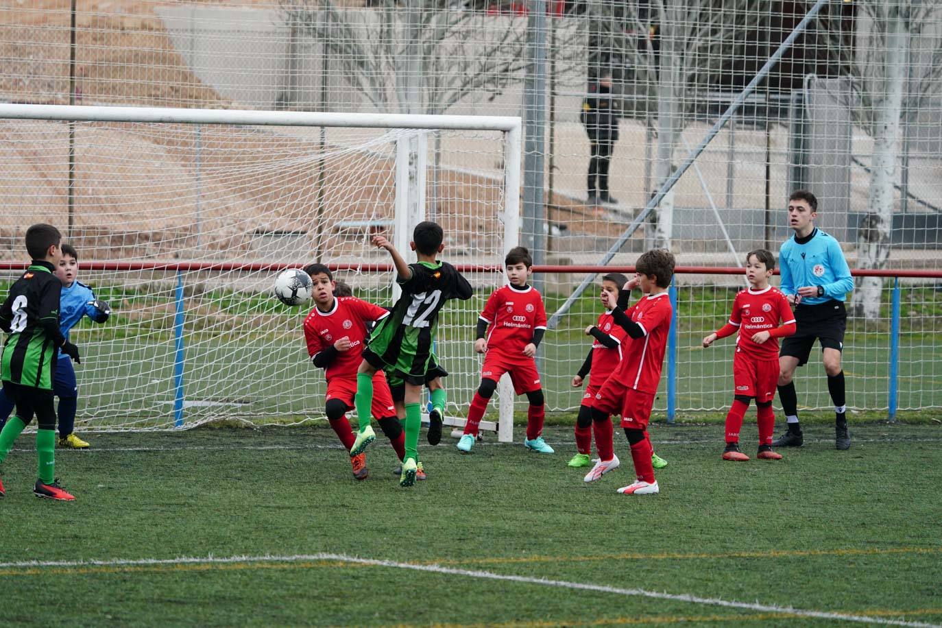 Las mejores imágenes de la jornada 11 del fútbol base en Salamanca