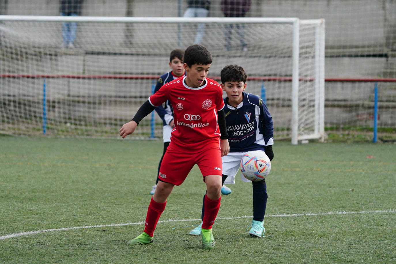 Las mejores imágenes de la jornada 11 del fútbol base en Salamanca