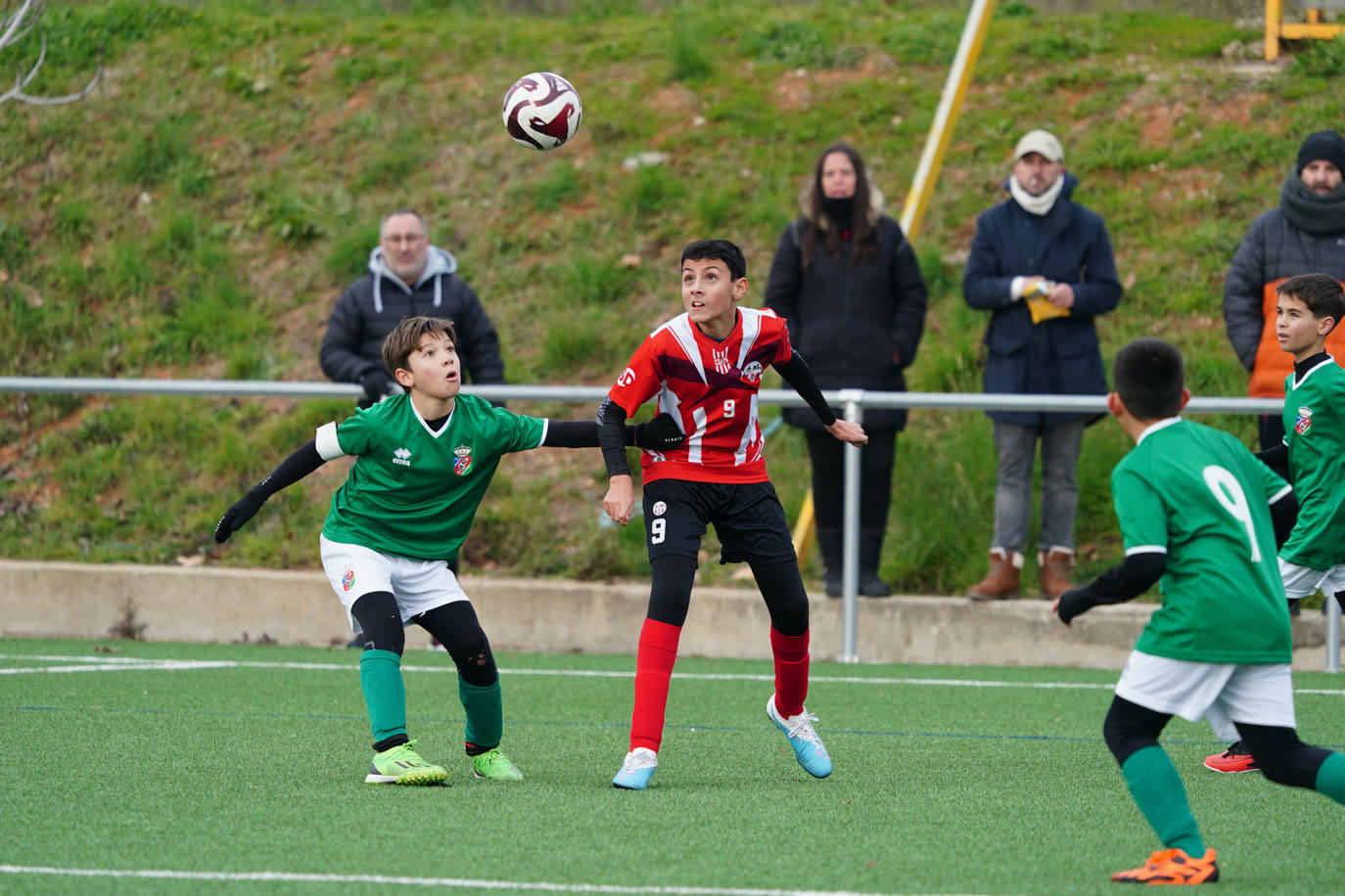 Las mejores imágenes de la jornada 11 del fútbol base en Salamanca