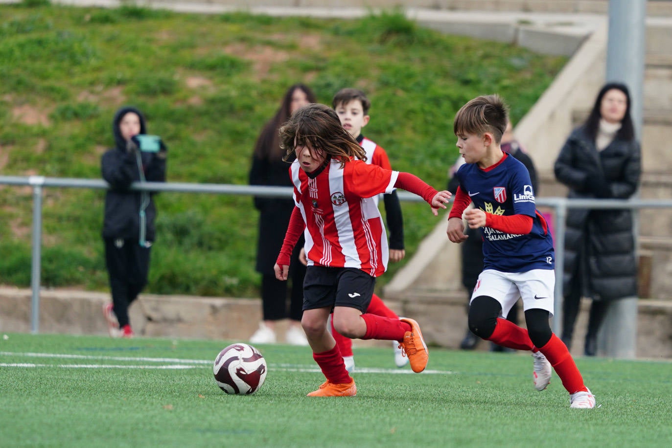 Las mejores imágenes de la jornada 11 del fútbol base en Salamanca