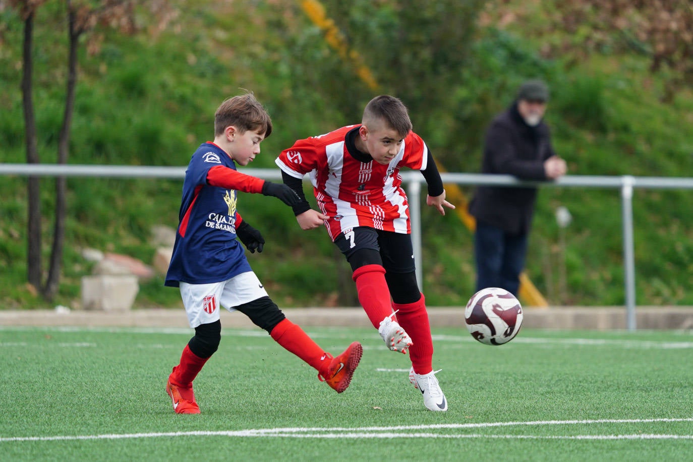 Las mejores imágenes de la jornada 11 del fútbol base en Salamanca