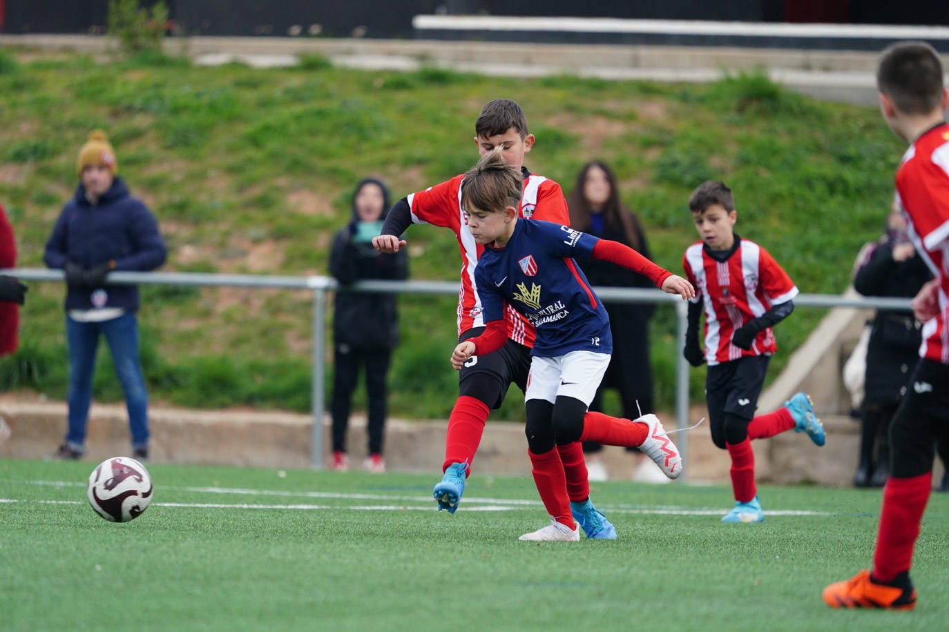 Las mejores imágenes de la jornada 11 del fútbol base en Salamanca