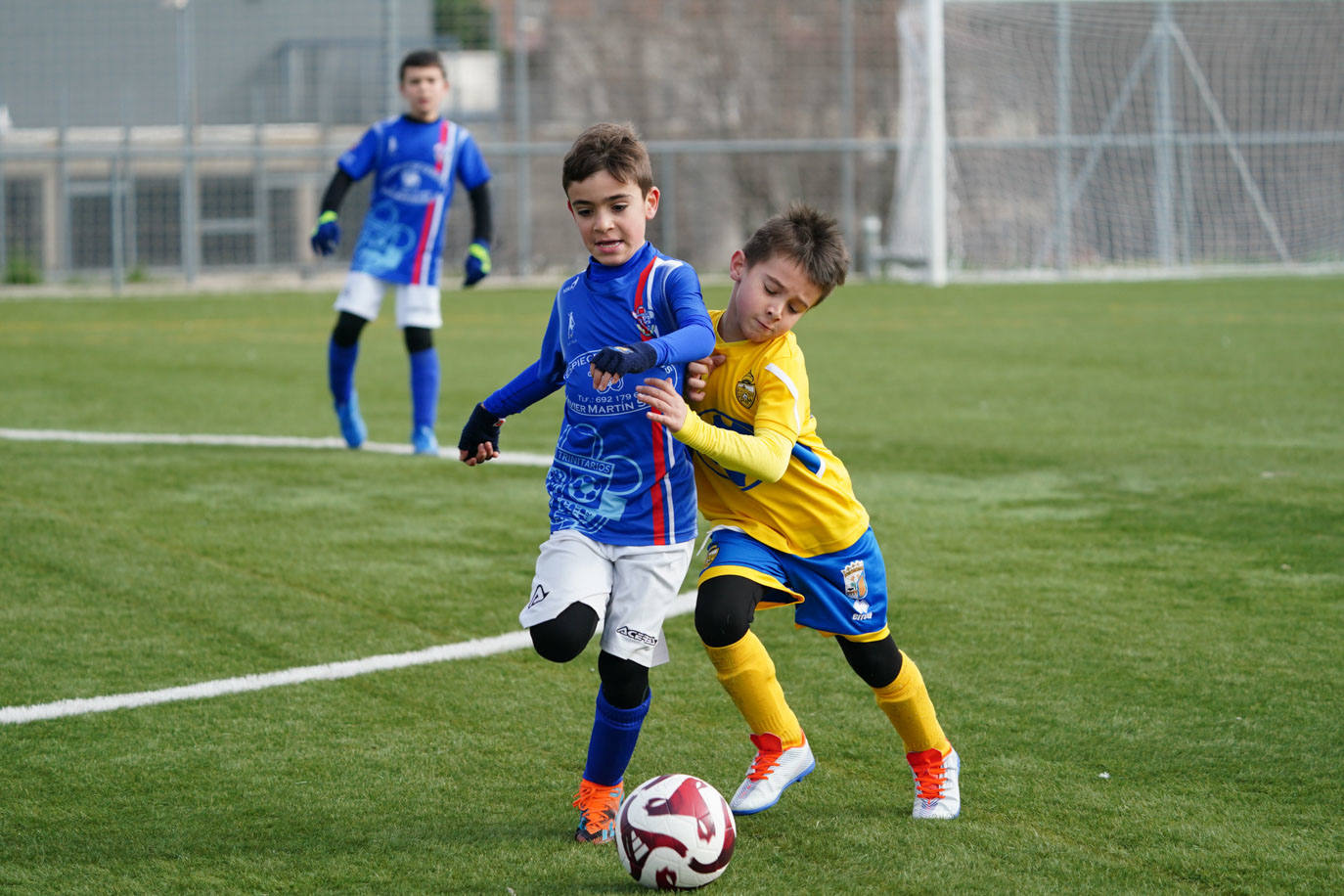 Las mejores imágenes de la jornada 11 del fútbol base en Salamanca