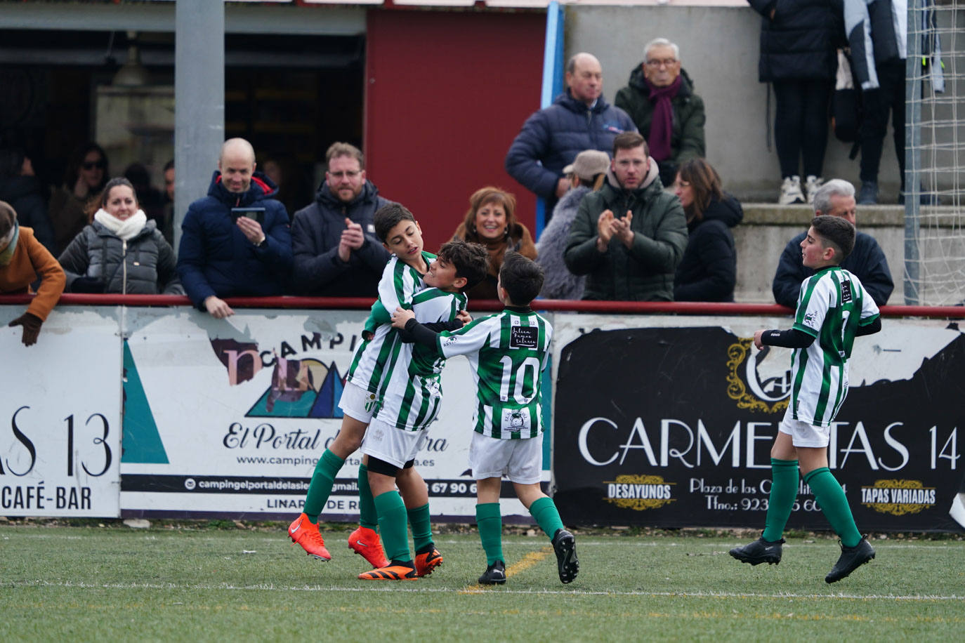 Las mejores imágenes de la jornada 11 del fútbol base en Salamanca