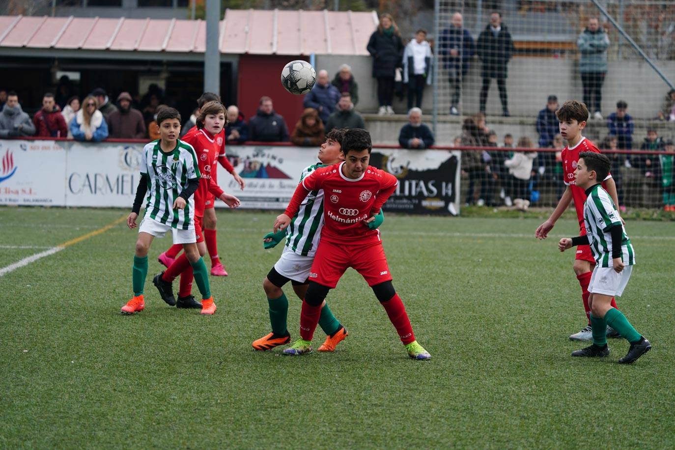 Las mejores imágenes de la jornada 11 del fútbol base en Salamanca