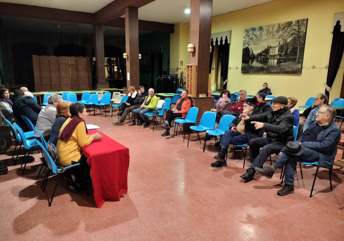 Imagen de la asamblea general del Casino Obrero celebrada en enero de 2023.