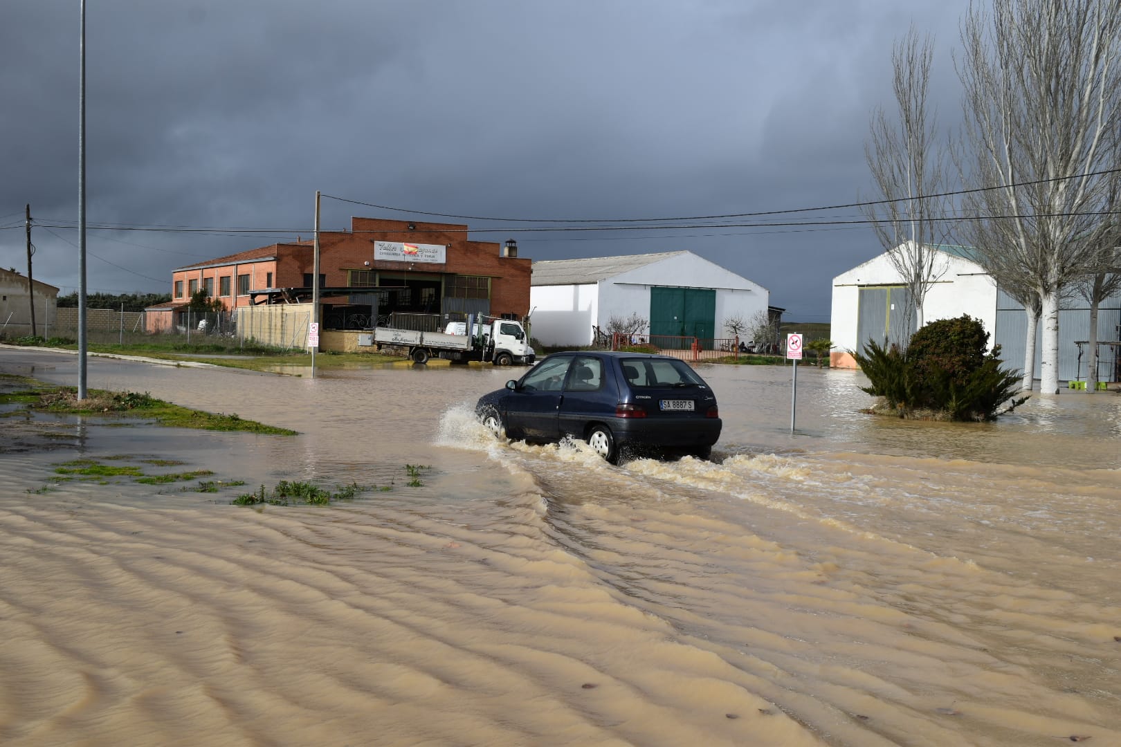 Calzada de Valdunciel sufre su mayor inundación desde 2007