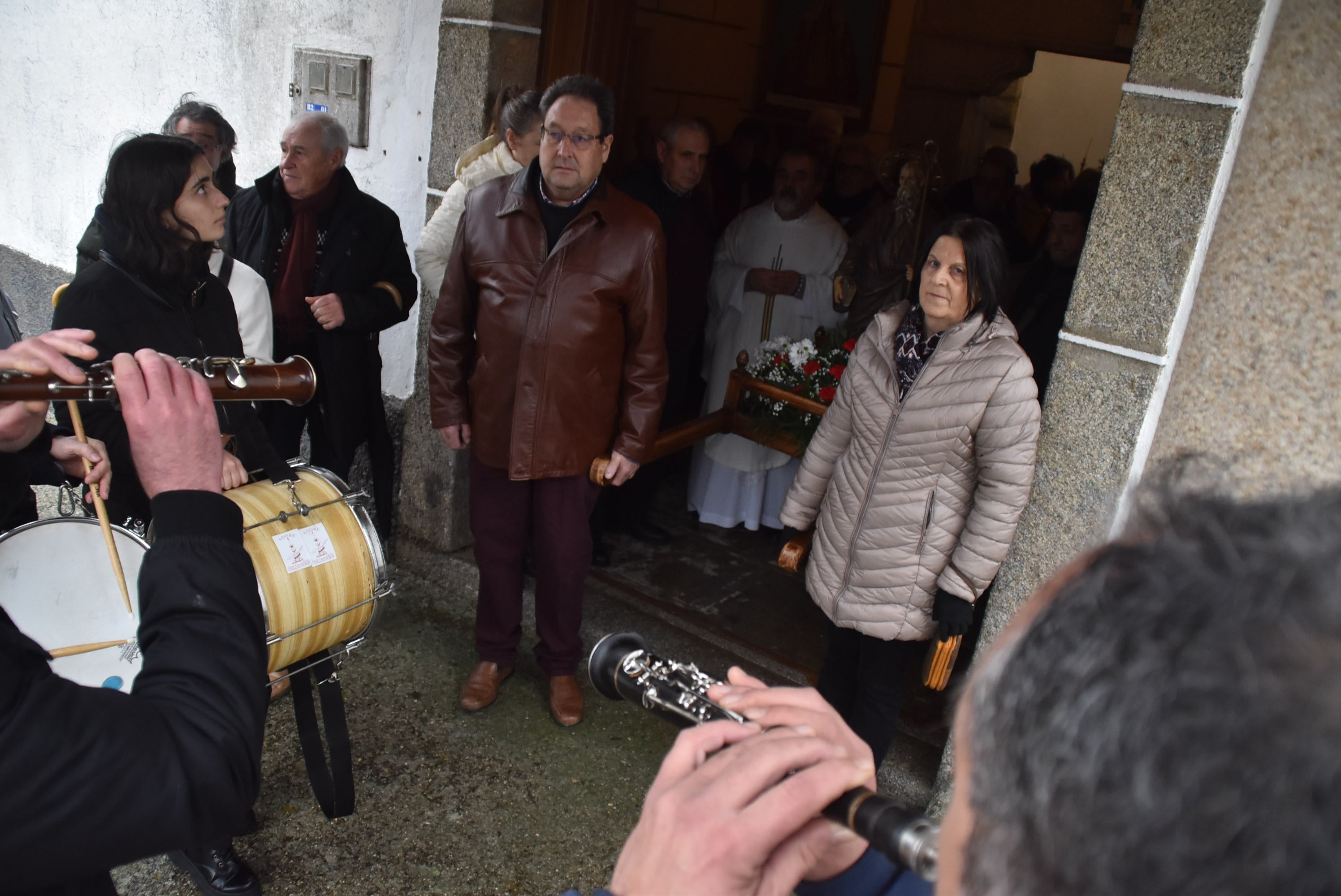 Celebración por San Antón en Fresnedoso, aplazada por la intensa lluvia