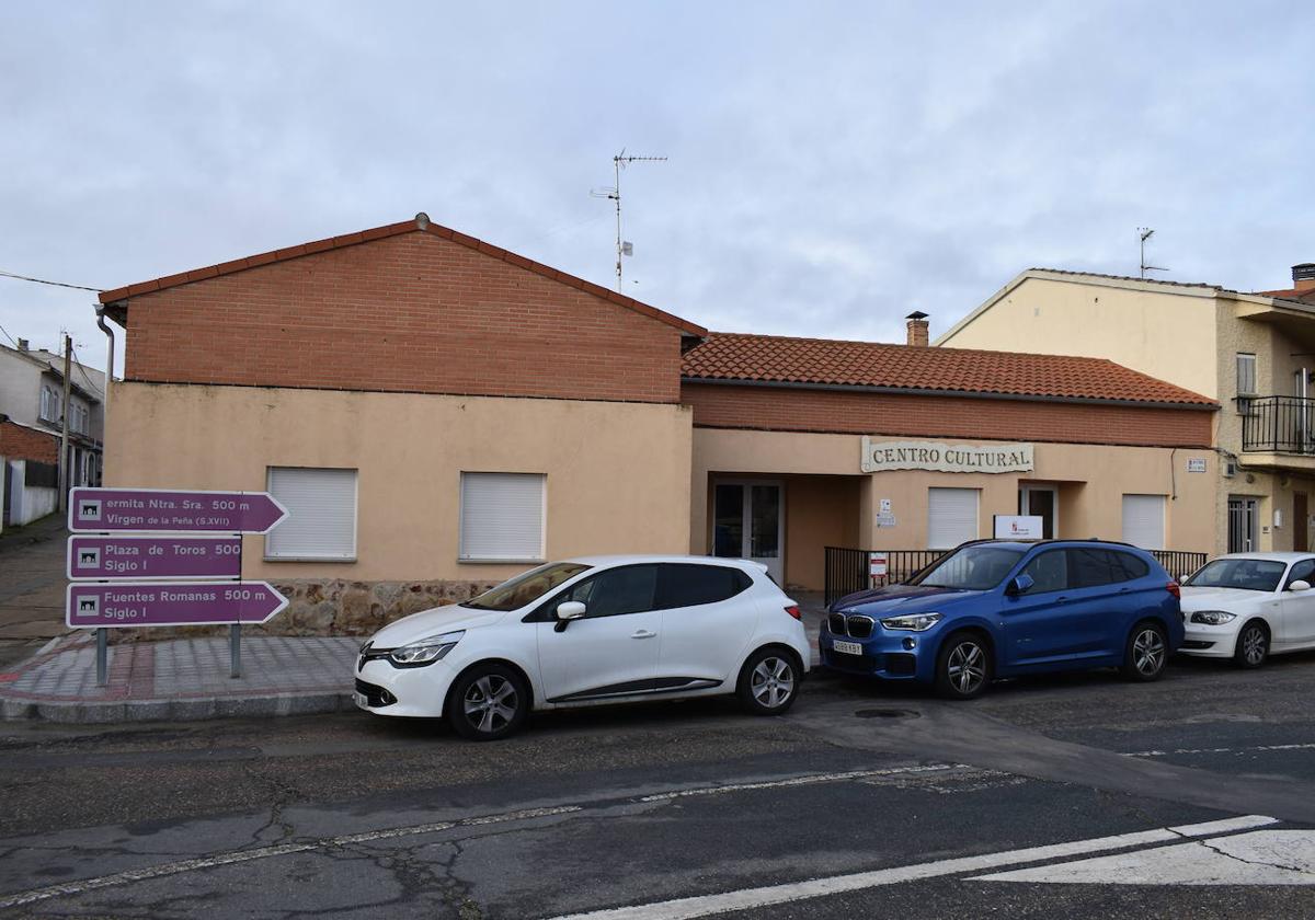 Edificio donde se instalará el cajero en Calvarrasa de Arriba.