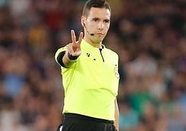 Hernández Maeso, en un momento de un partido.