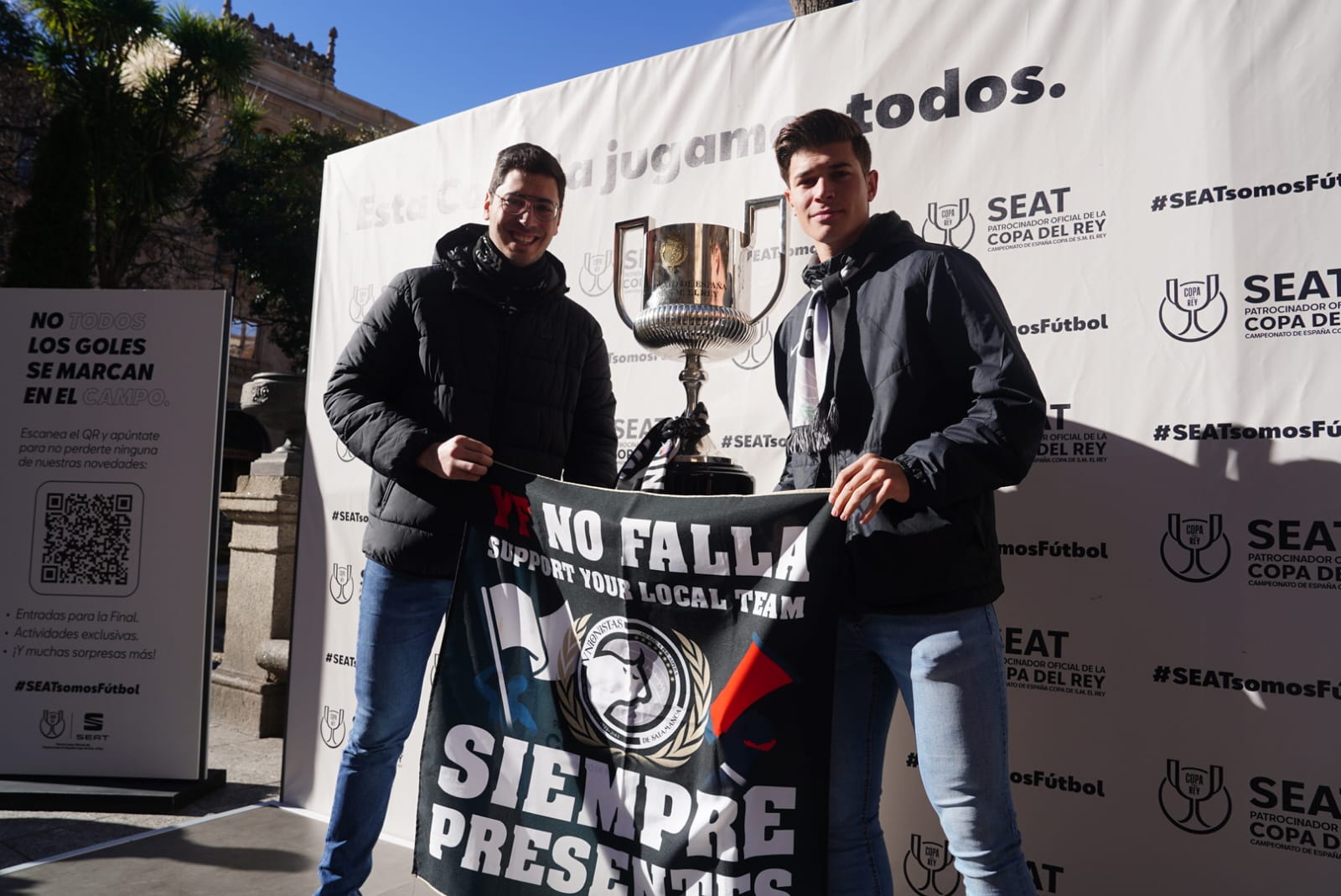 La Copa del Rey, en la Plaza de los Bandos