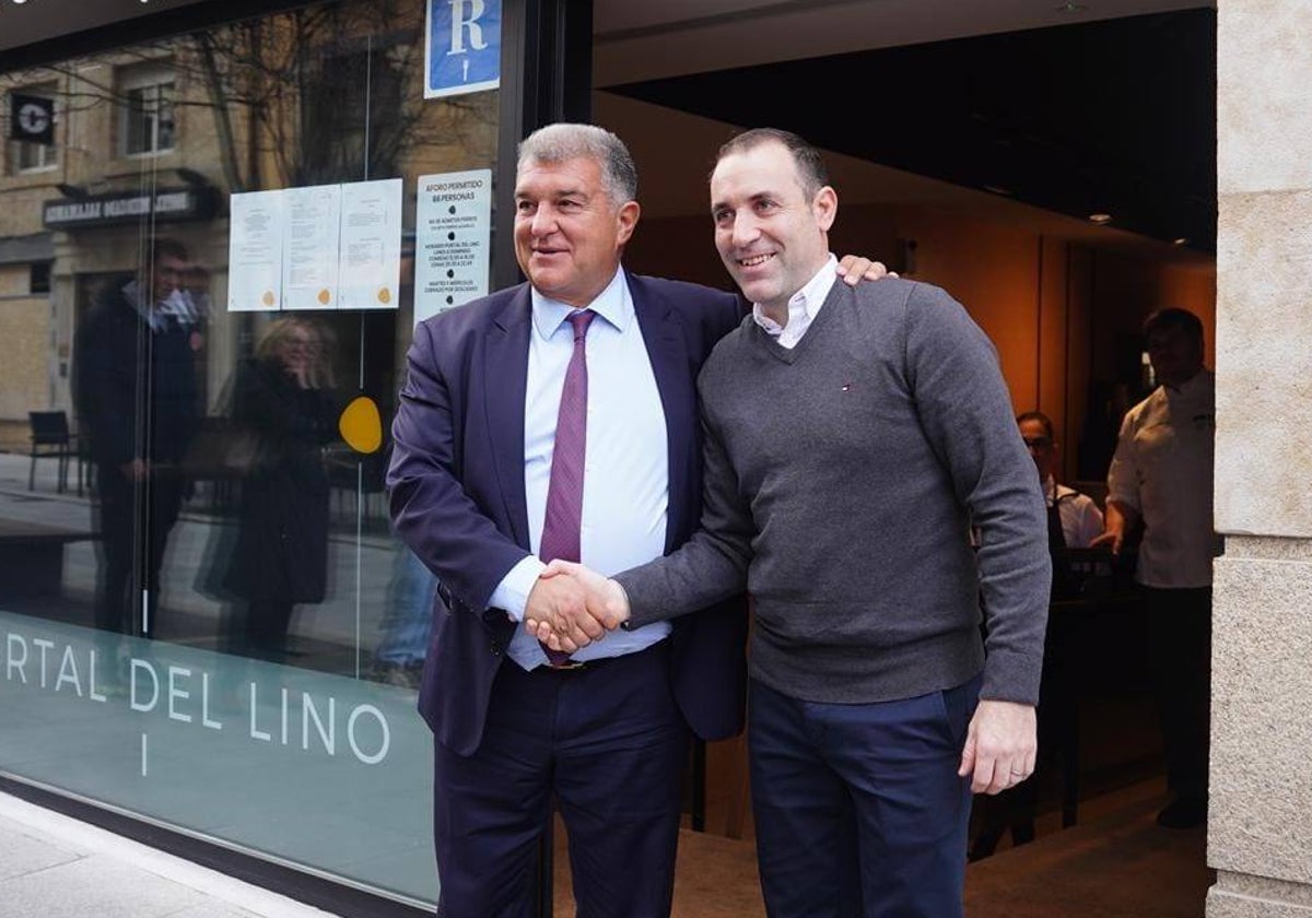 Laporta y Pescador presidieron la comida de directivas