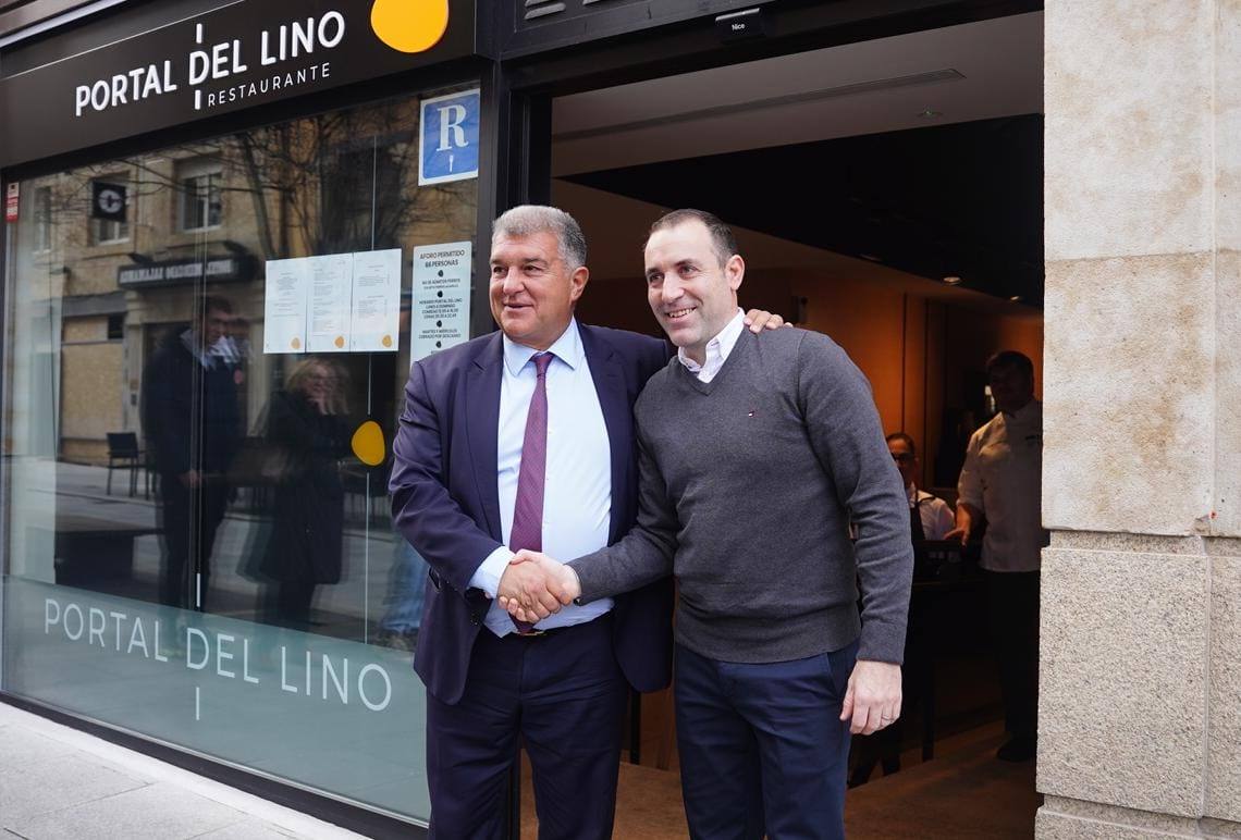 Laporta y Pescador presidieron la comida de directivas