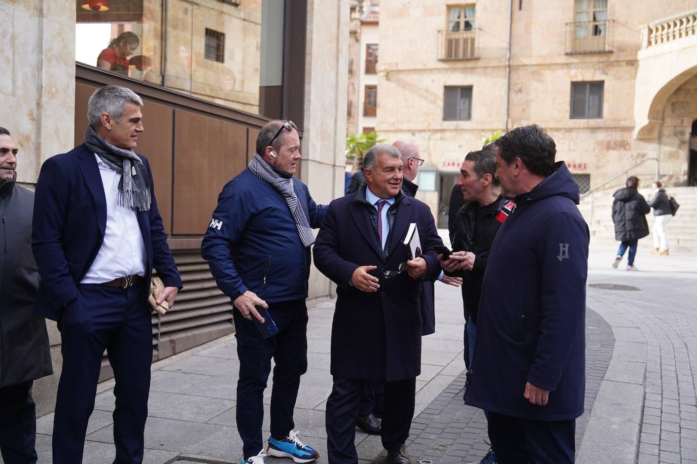 Laporta y Pescador presidieron la comida de directivas