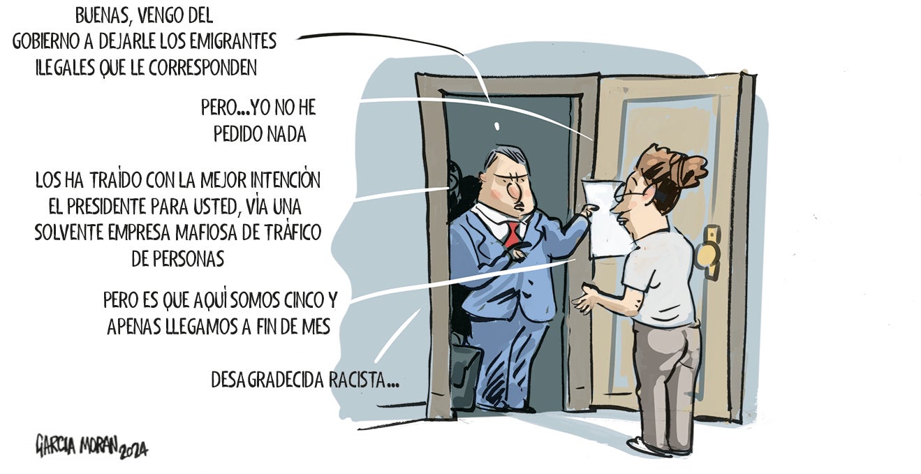 La viñeta de Morán